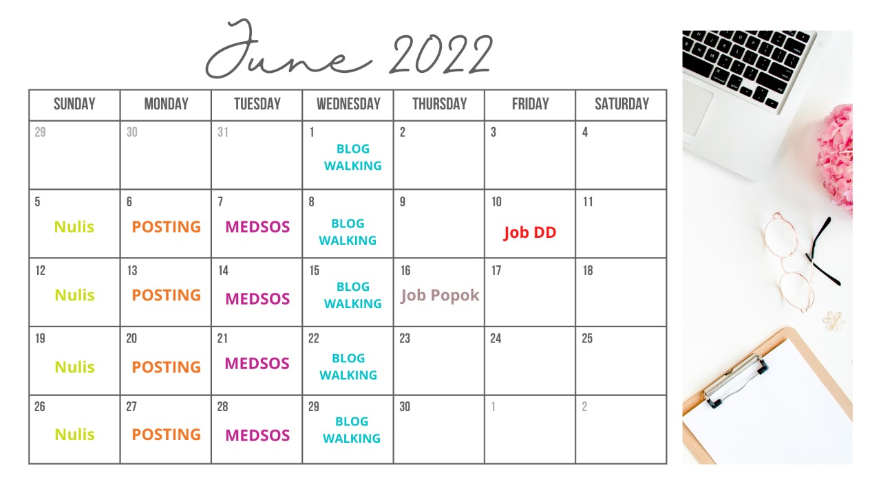 Membuat kalender dengan Canva